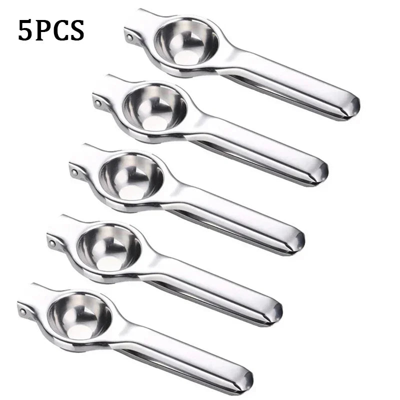 Stainless Steel Lemon Squeezer Manual Juicer Processor Orange Juicer Squeezer Clip Fruit Pressing Household Kitchen Gadgets