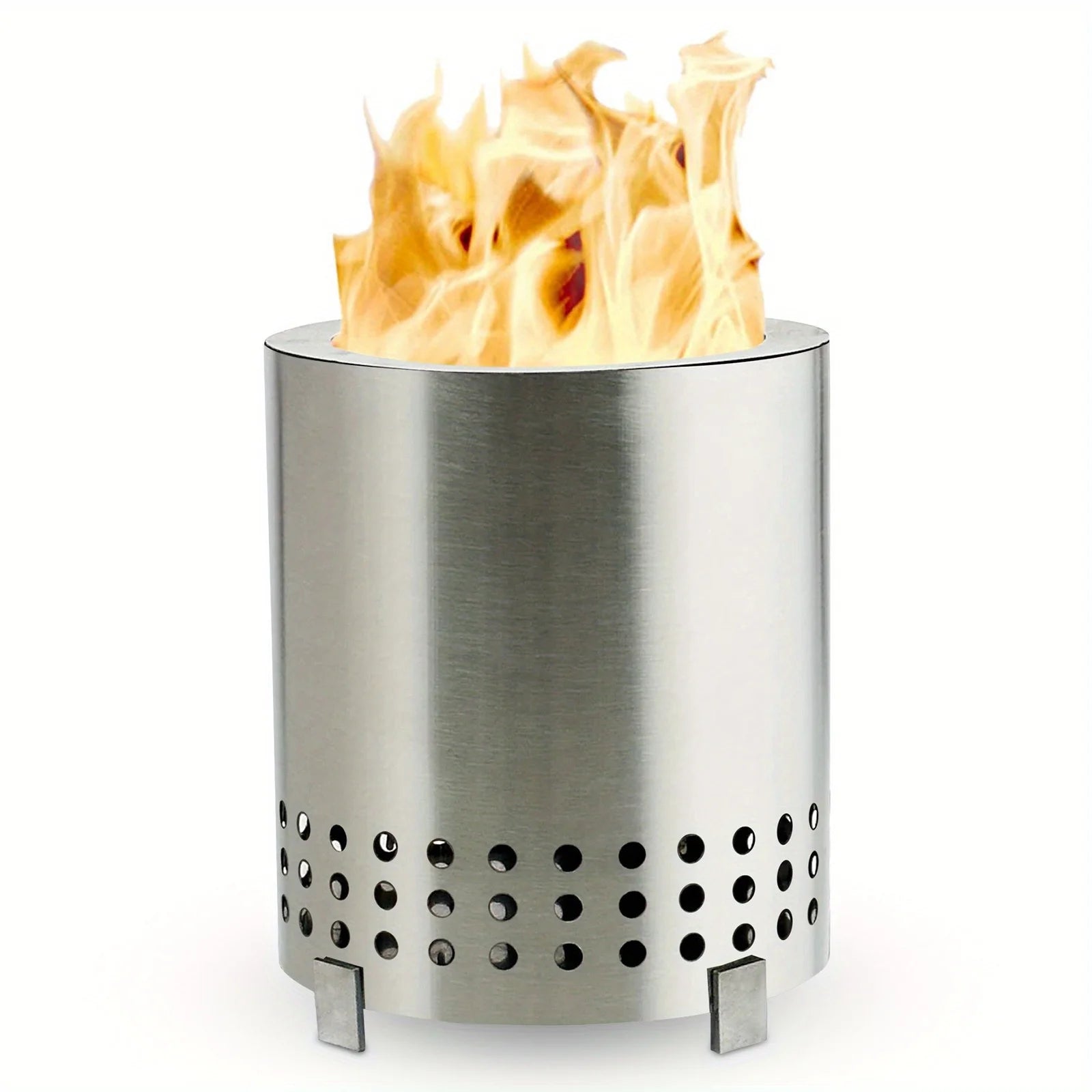 Mini estufa de camping portátil, no fumar, adecuada para uso interior y exterior, perfecta para acampar, calidez de jardín