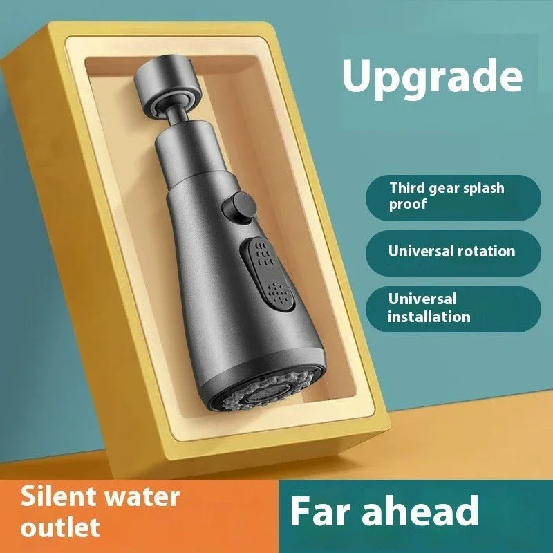 ZEXEF 1pc Adapter Faucet Aerator for Crane 720° Swivel Accessory Kitchen Sink Filter Plastic Splash Guard Strainer Extender