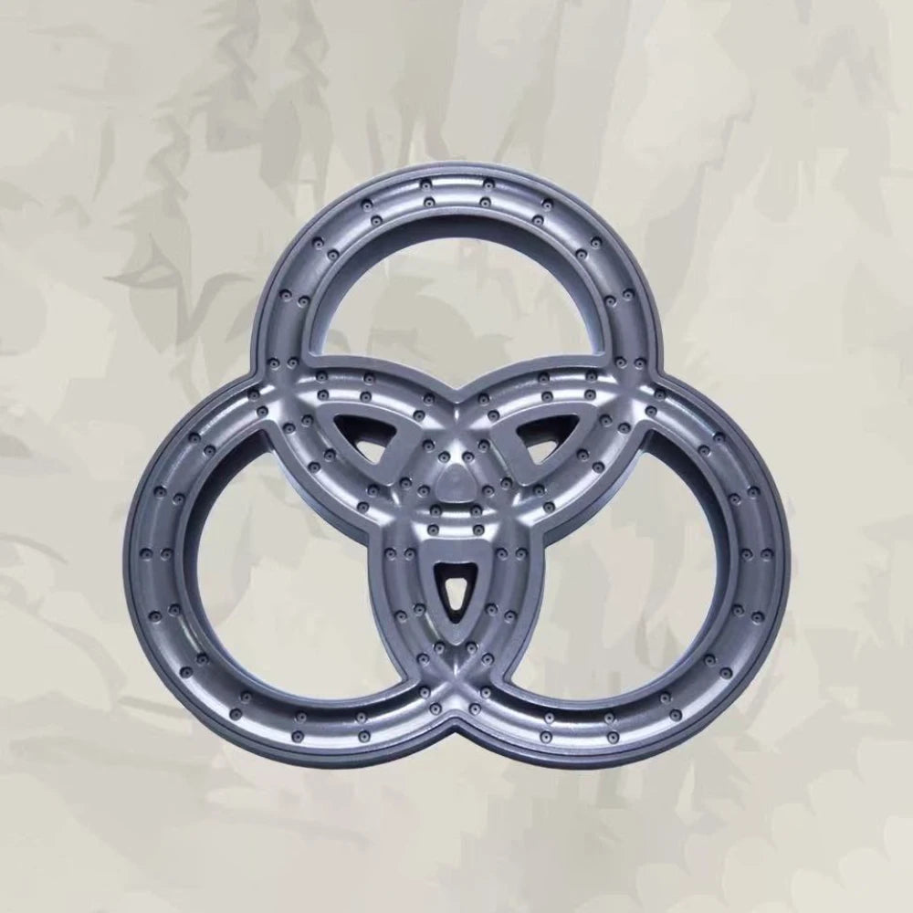 High Pressure Shower Head Set Grey Ring Design Large Water Flow Overhead Shower Head Rainfall Spray Bathroom Accessories