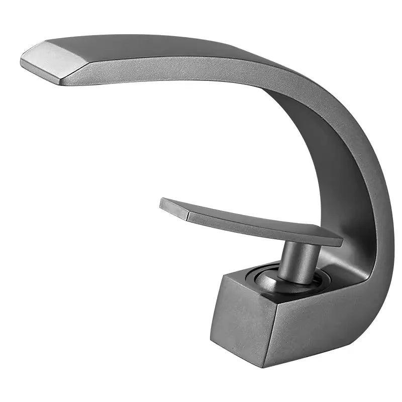 BAKALA  Washbasin Design Bathroom Faucet Mixer Waterfall  Hot and Cold Water Taps For Basin Of Bathroom F6101-1