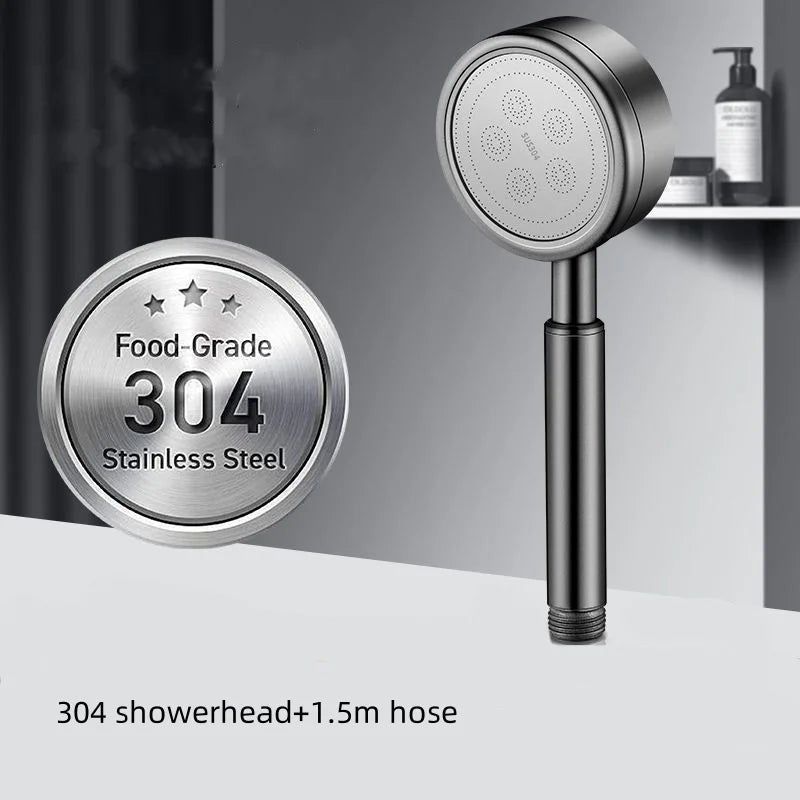 Shower Head 304 Stainless Steel Showerhead High Pressurized Faucet Mijia Shower Set Smart Bathroom Items Douche Accessory