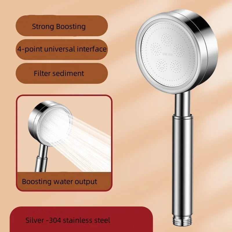Shower Head 304 Stainless Steel Showerhead High Pressurized Faucet Mijia Shower Set Smart Bathroom Items Douche Accessory