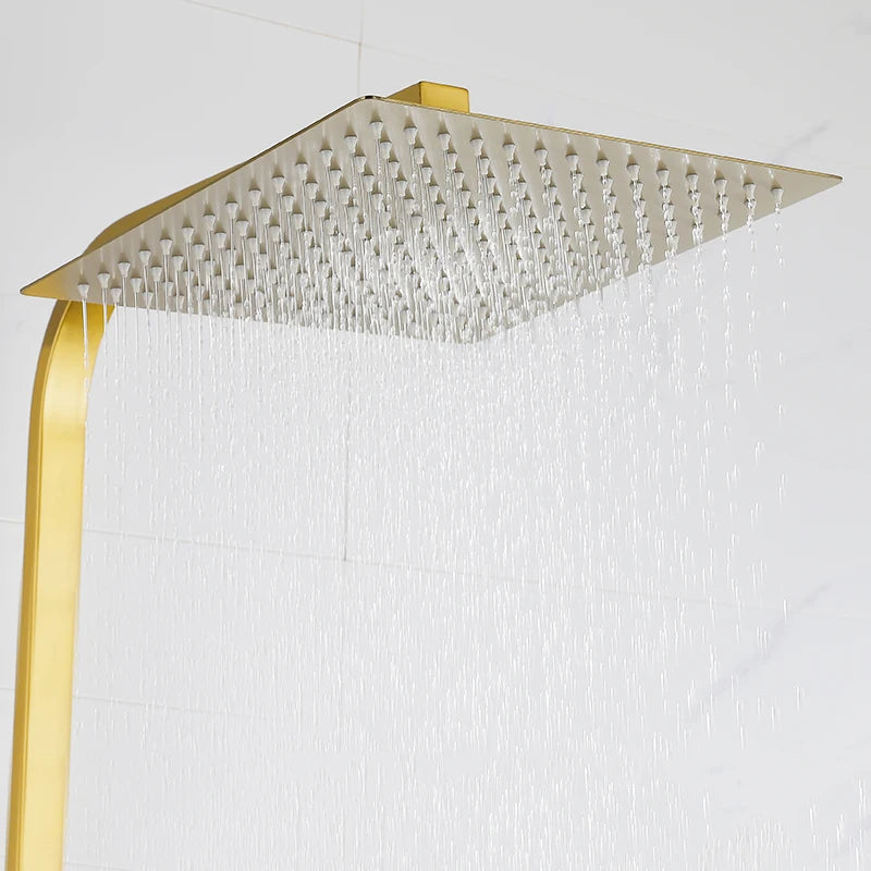 OXG Shower Faucet Digital Display Bathroom Shower Set Rain Shower Set Shower System Thermostatic/No Thermostatic Shower Column