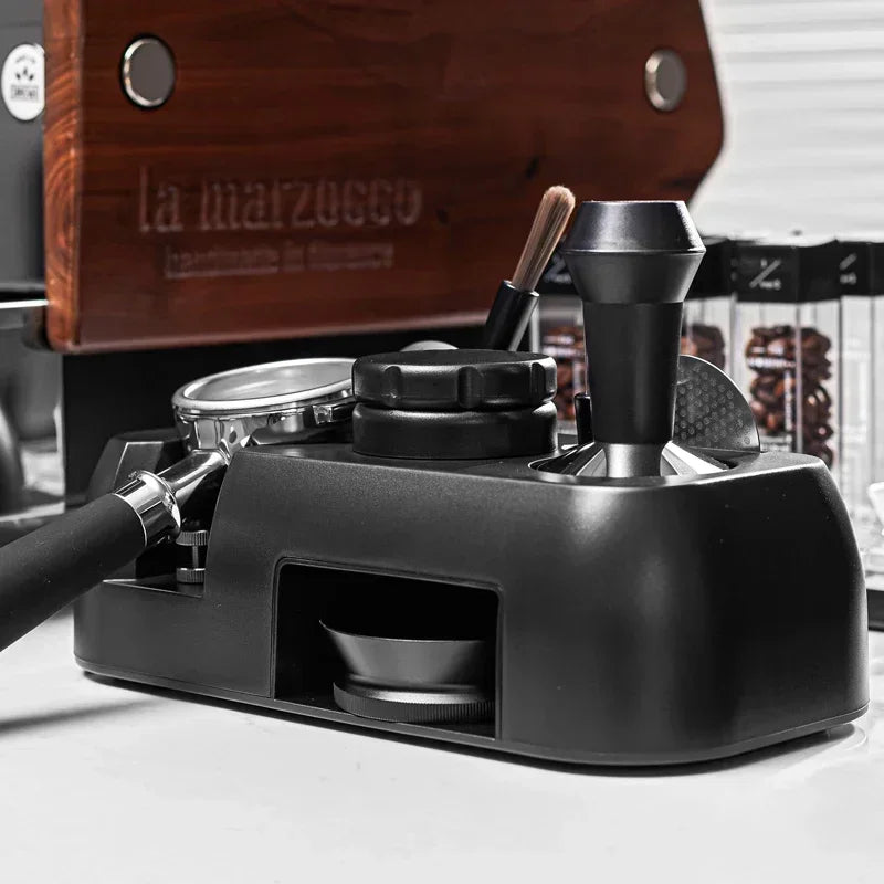 Coffee Tamper Station 51/53/54/58mm Universal ABS Espresso Portafilter Storage Rack Coffee Dispenser Holder Base Coffee Utensils