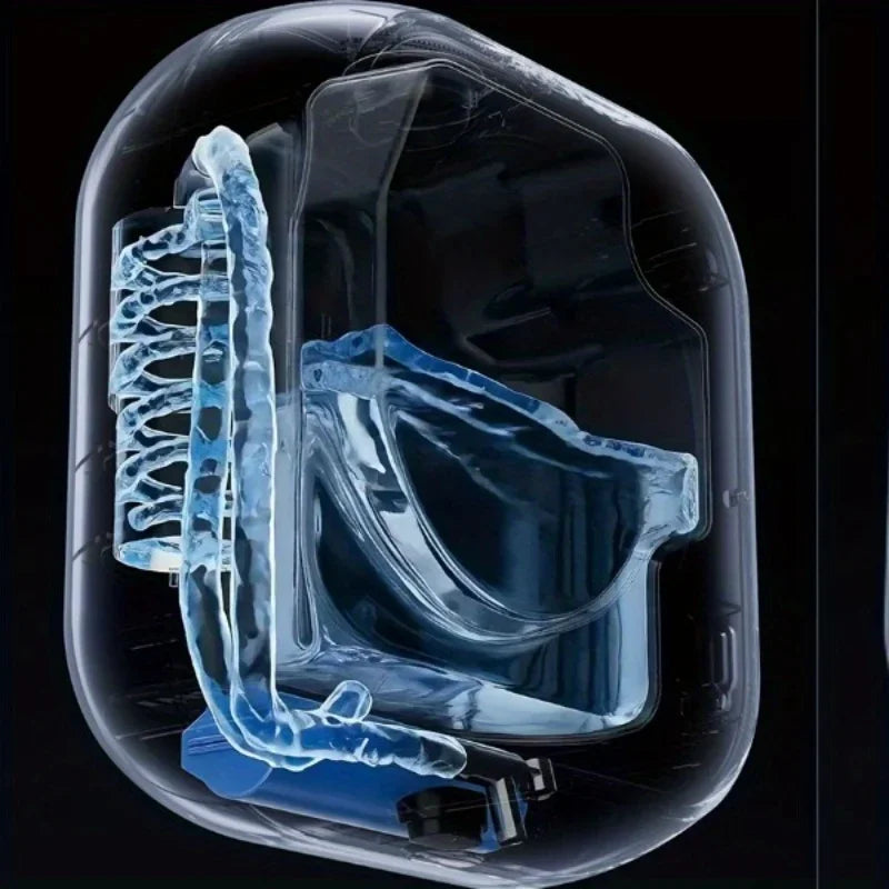 Sensor-operated hand sanitizer dispenser with USB charging, battery and time display, compatible with foam/liquid.